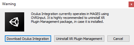 Third Party SDK Manager - XR Plugin Management