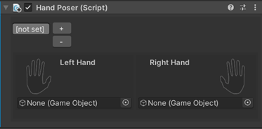 HandPoser component