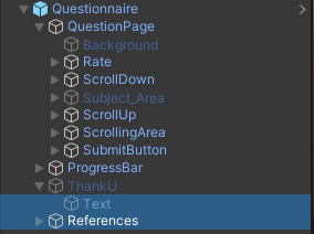 Questionnaire Other Settings