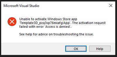 Error while deploying app to HoloLens 2