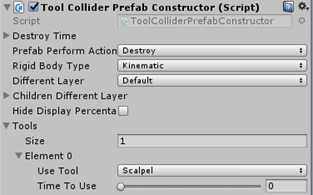 Prefab Constructor Tool Collider