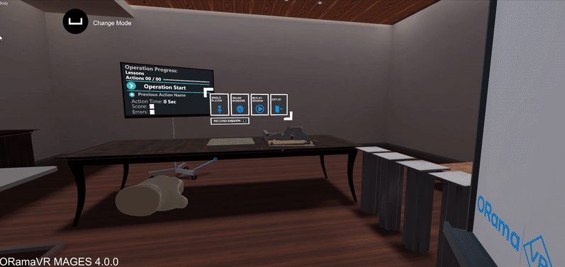 Desktop 3D Tutorial UI