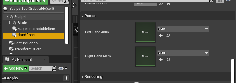 HandPoser component