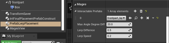 Prefab Lerp Placement”