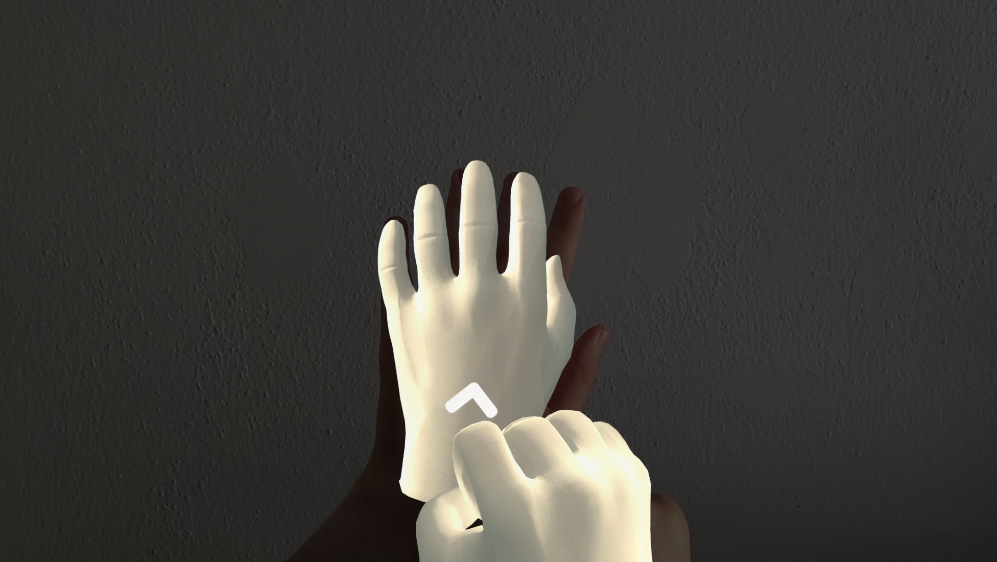 Suggested AR Hand position for movement