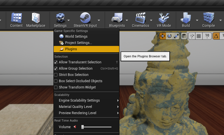 Package Import on Unreal Editor