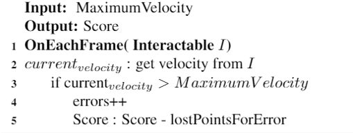 Velocity factor
